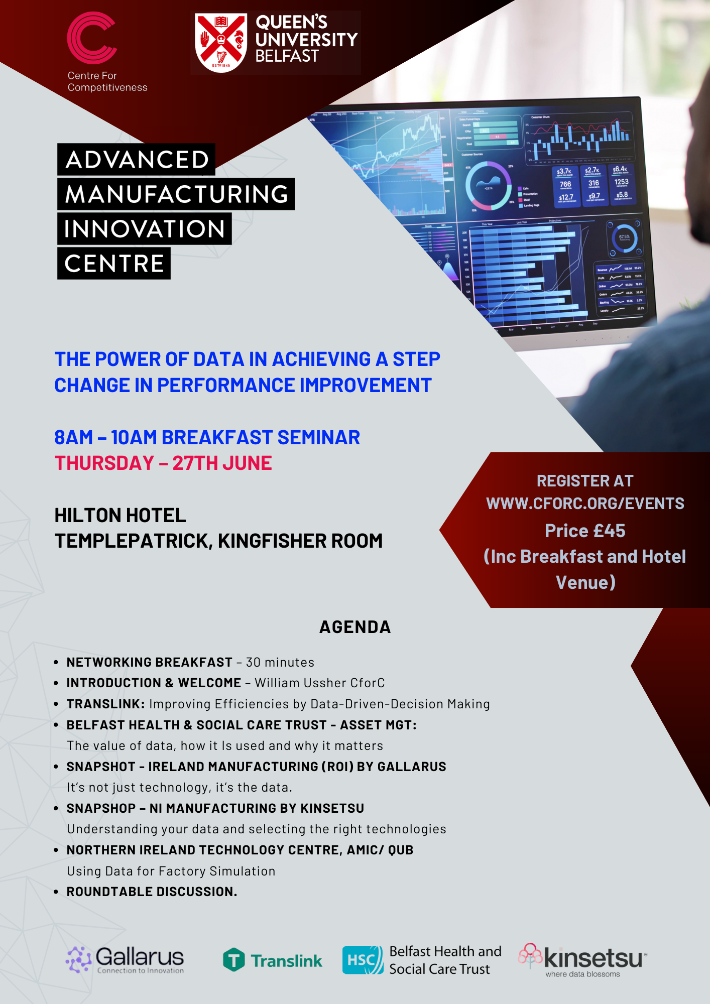 Breakfast Seminar - The Power of Data in Achieving a Step Change in Performance Improvement