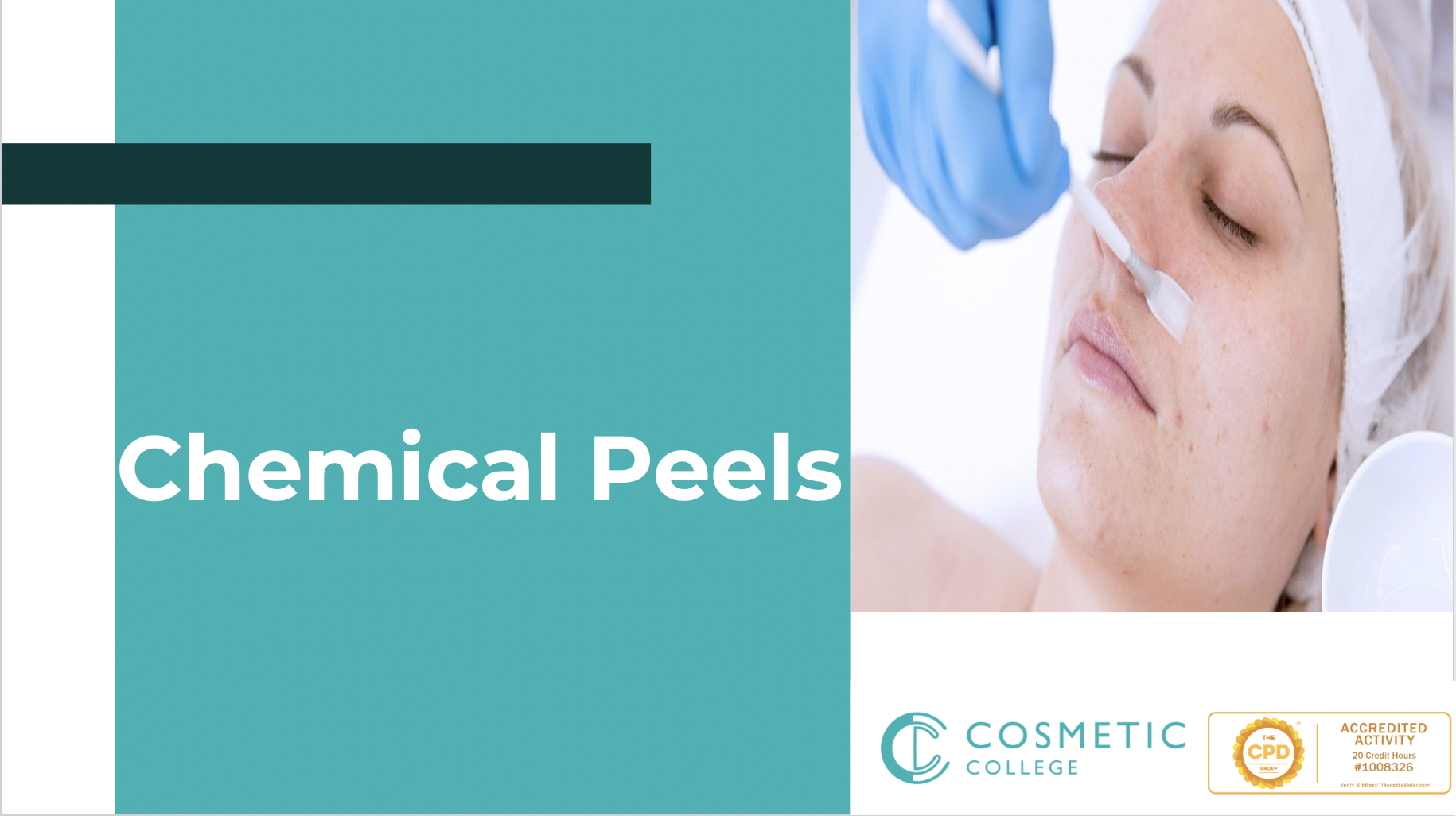 Online Chemical Skin Peels Training Course