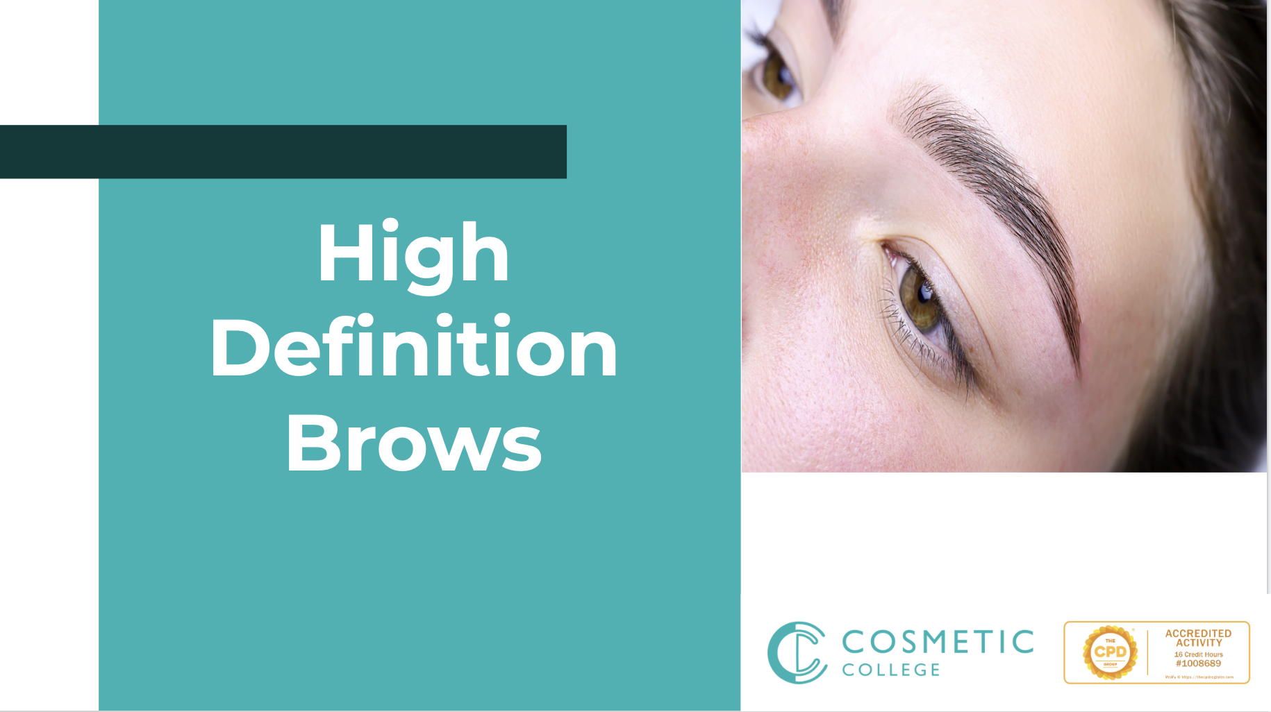 Online High Definition Brows Training Course