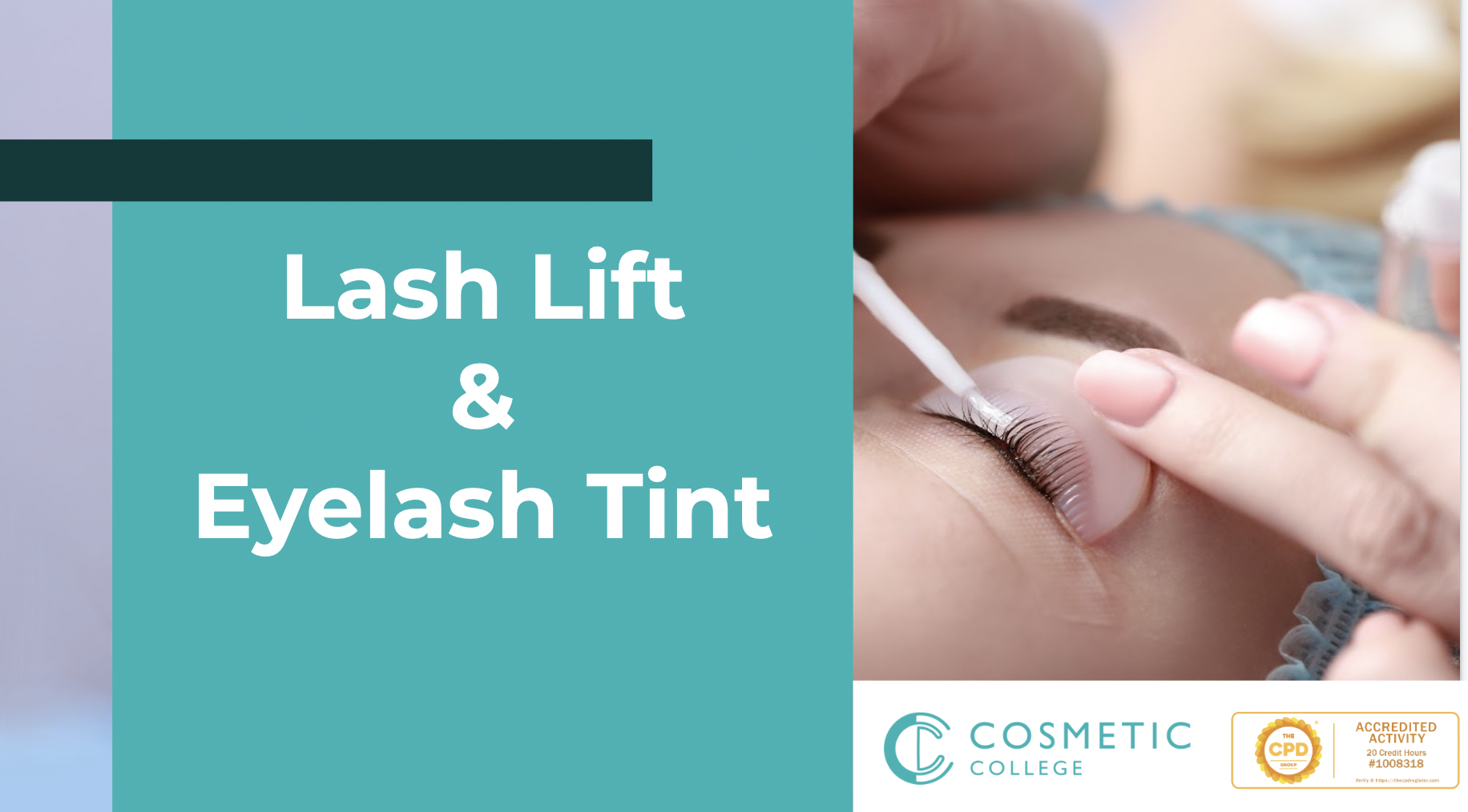 Online Lash Lift & Tint Training Course