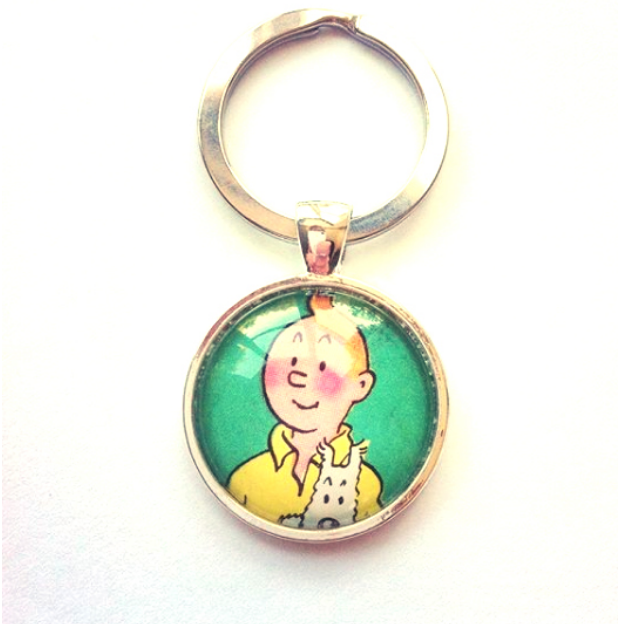 Personalised Silver Key Ring Class