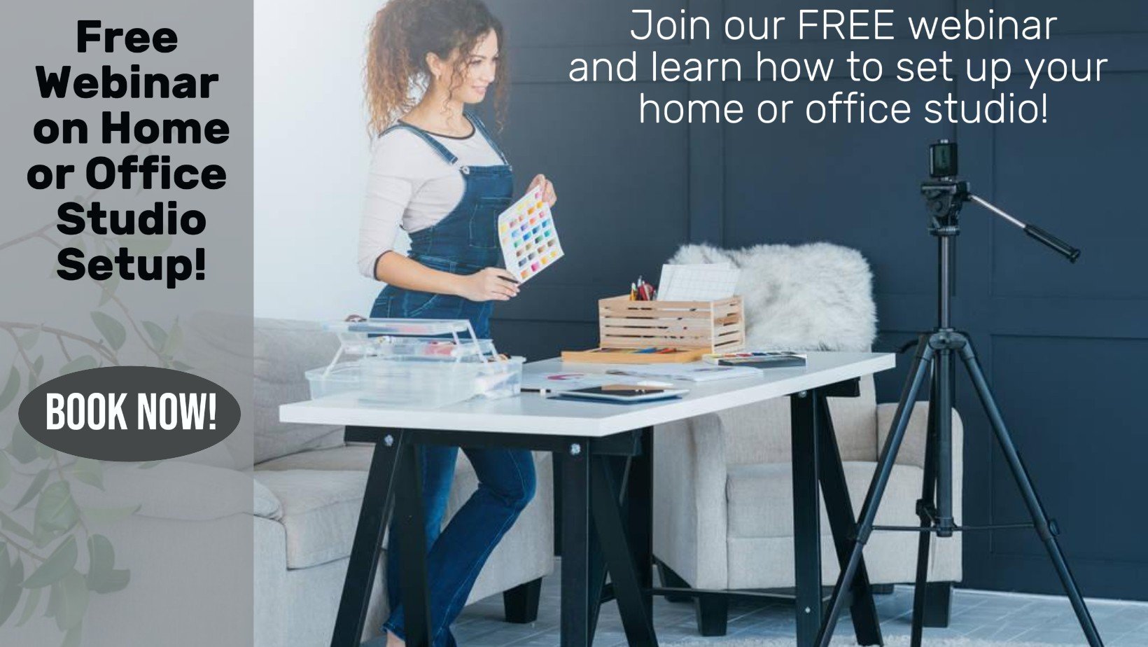 Setting Up Your Home Or Office Studio (Free Webinar)