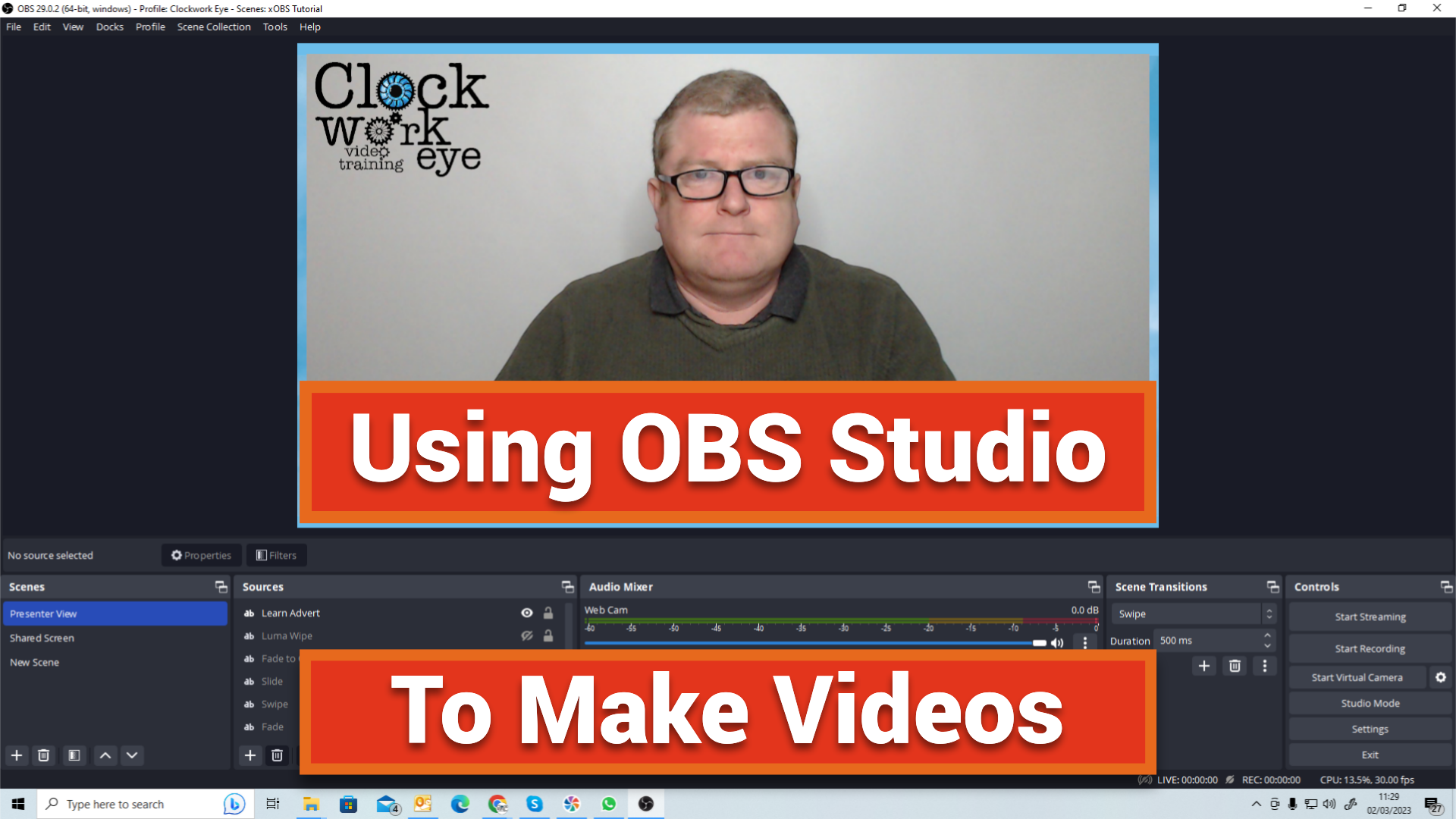 Create Videos With OBS Studio (Interactive Workshop)