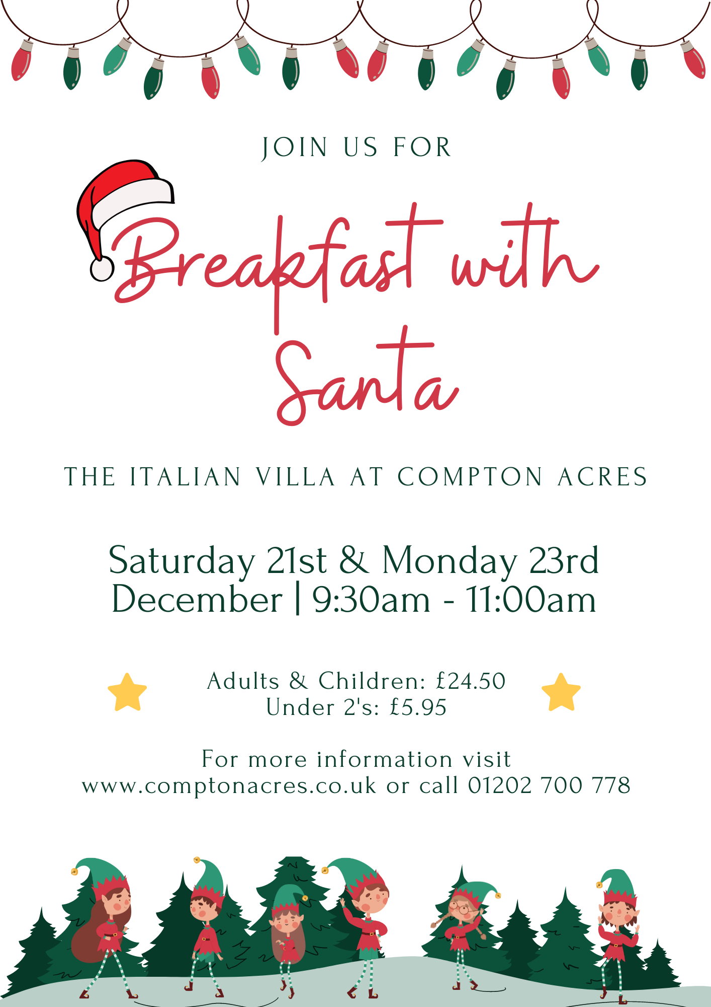 Breakfast with Santa at The Italian Villa