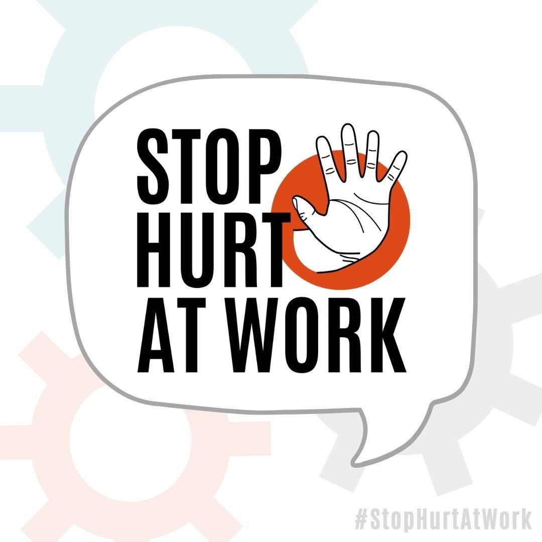 Stop Hurt at Work (part of Conduct Change) logo