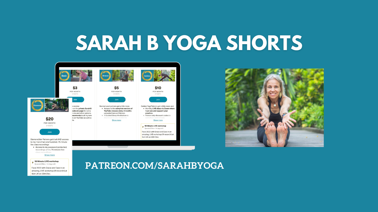 Sarah B Yoga Short Classes Online