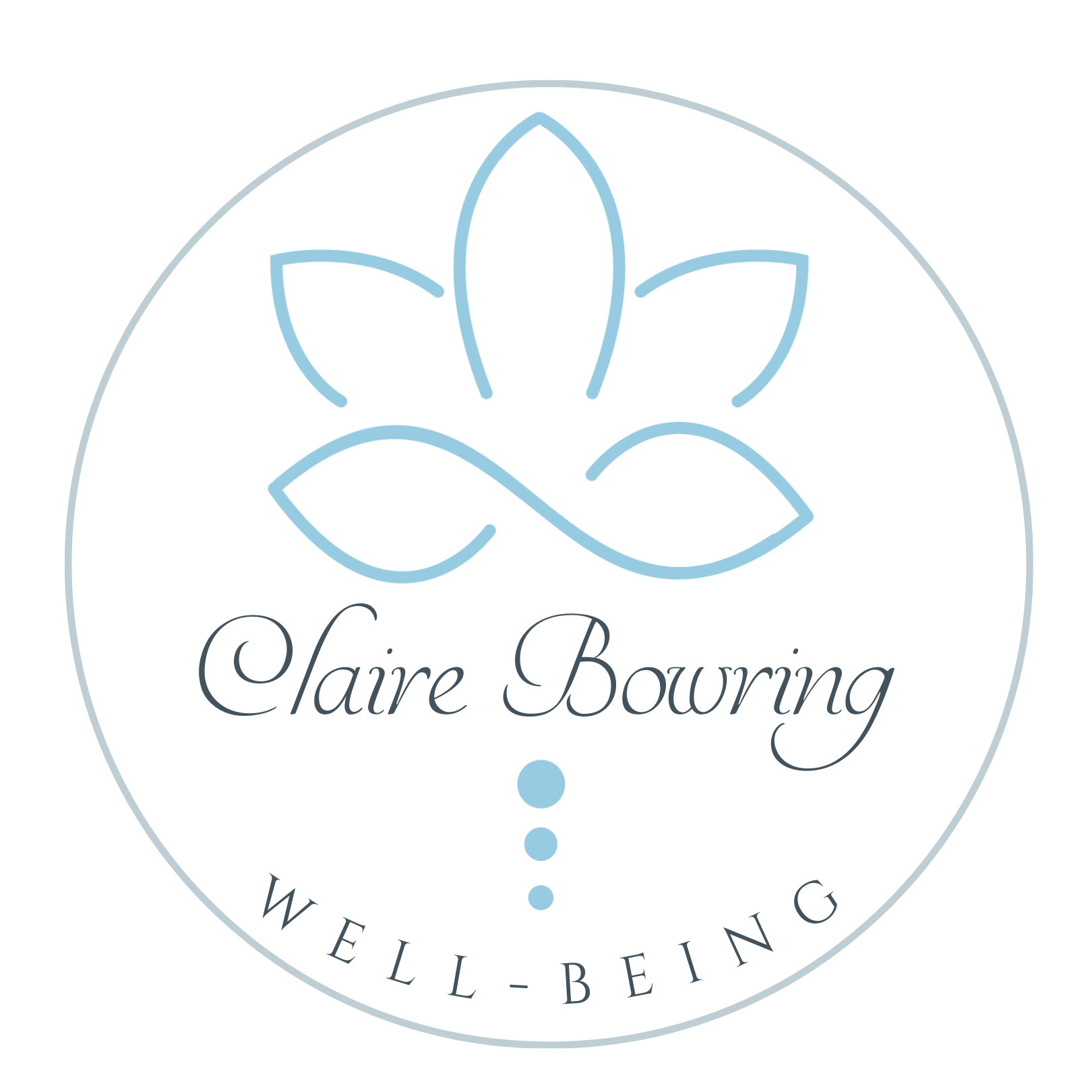 Claire Bowring Wellbeing logo