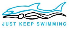 Just Keep Swimming logo