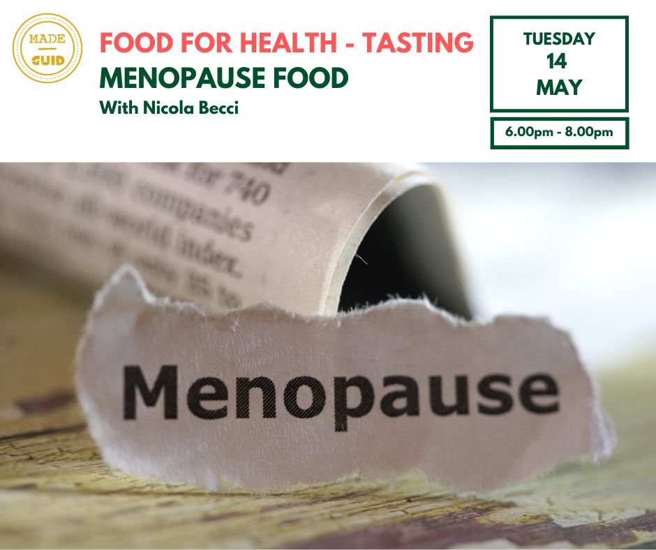 TASTING WORKSHOP - Food For Menopause