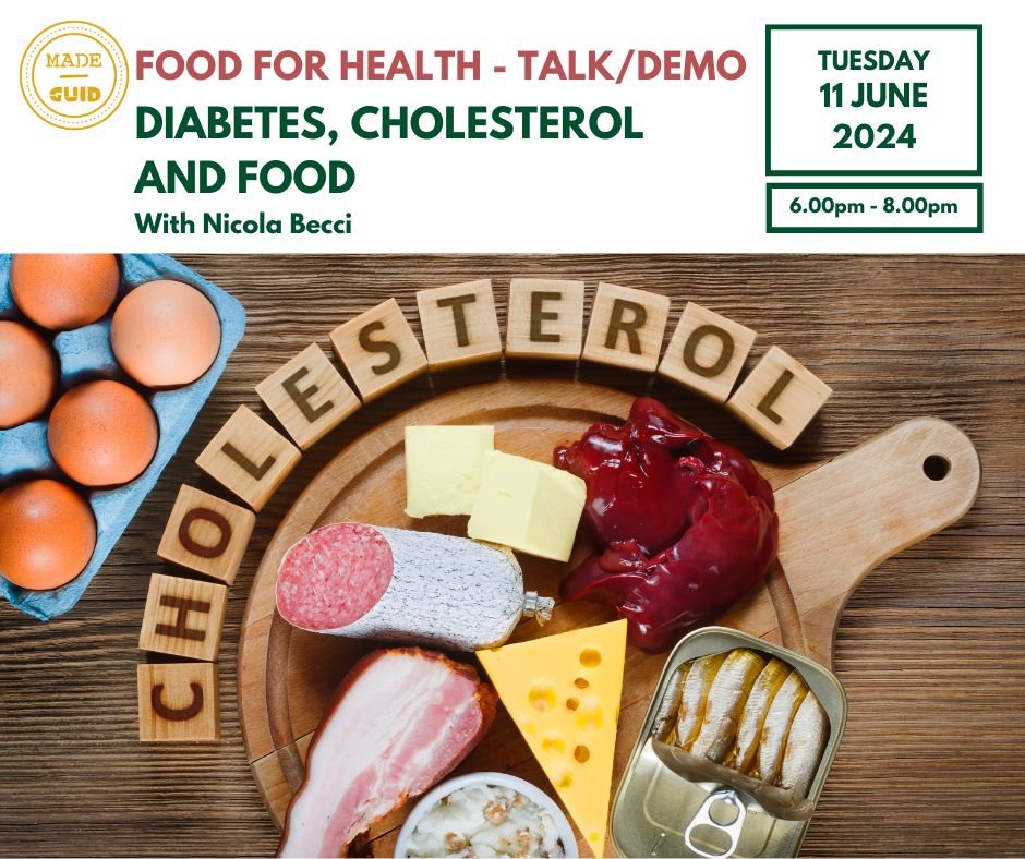 TALK/DEMO - Food, Diabetes and Cholesterol