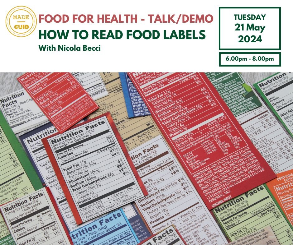 TALK/DEMO - Reading Food Labels