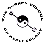 The Surrey School of Reflexology logo