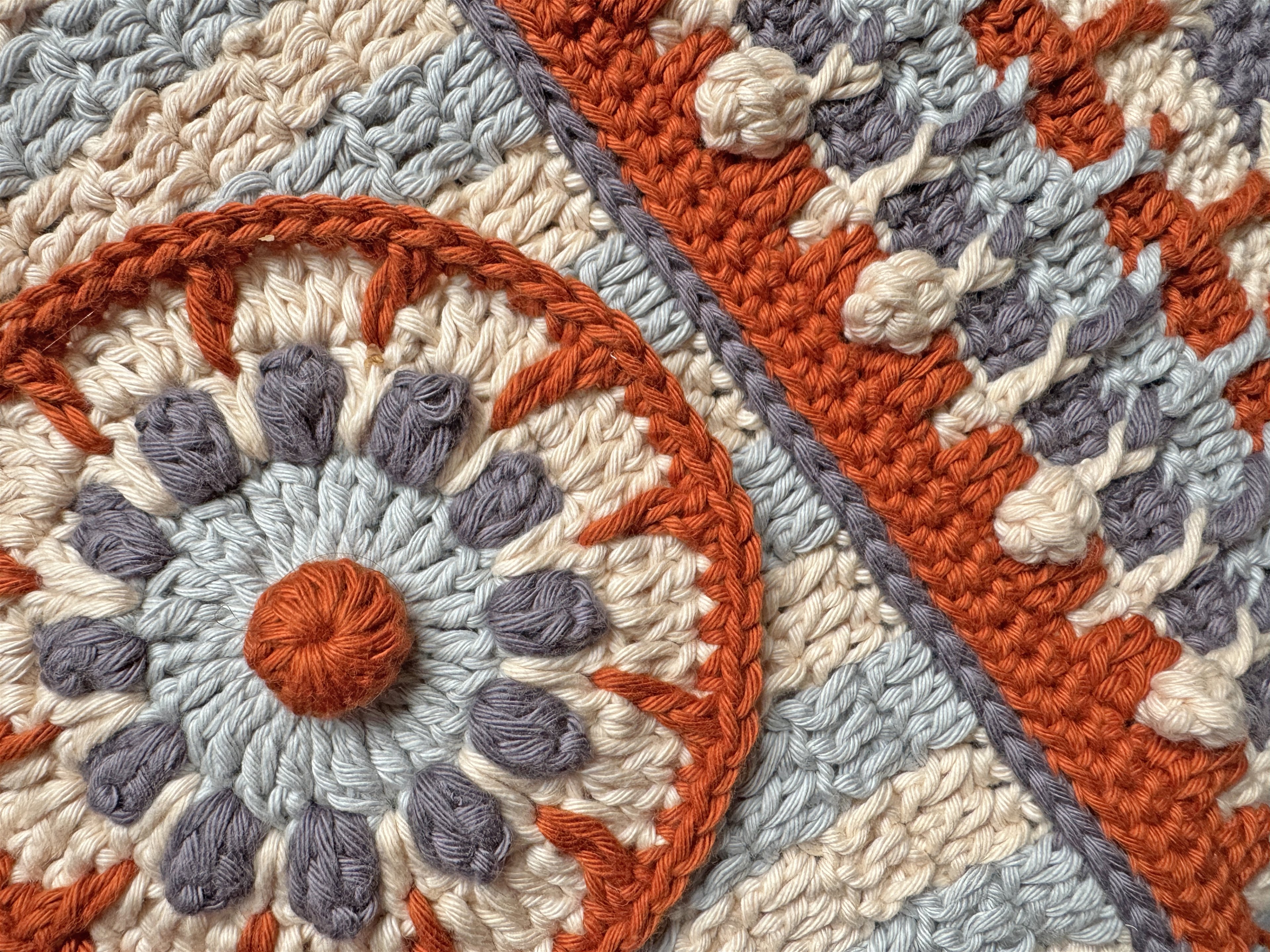 Stitch Sampler Crochet Course – Make a Bolster or Cushion Cover 4 x2 hour sessions – Cheam