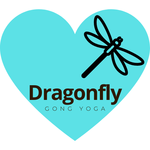 Gill Gosling, Dragonfly Gong Yoga logo