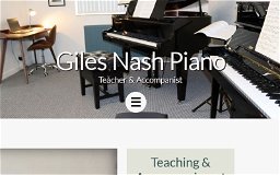 Giles Nash Piano Lessons