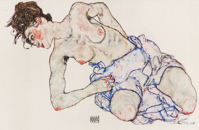Nude Portrait Club - Egon Schiele