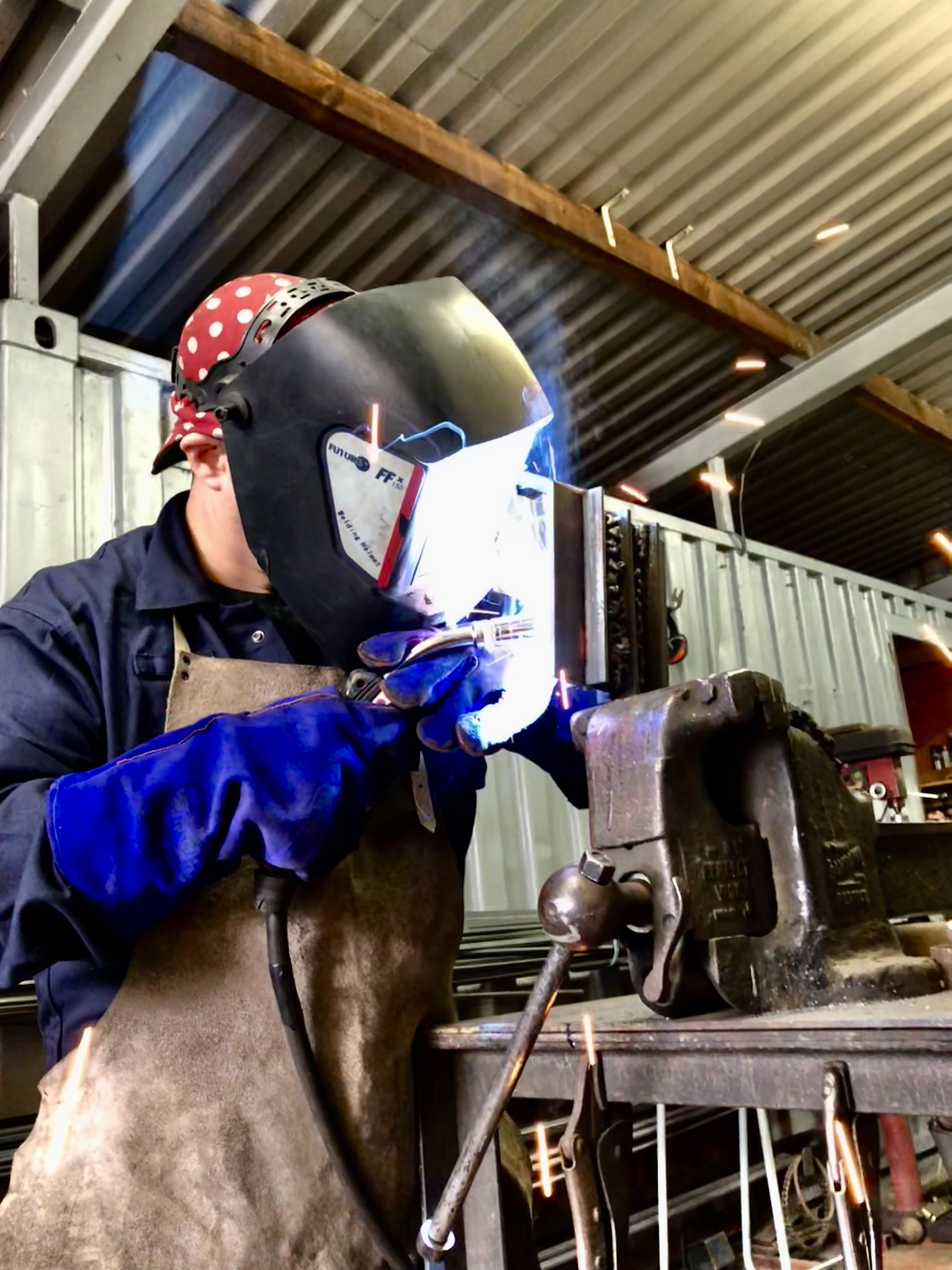 Mig welding day course for beginners