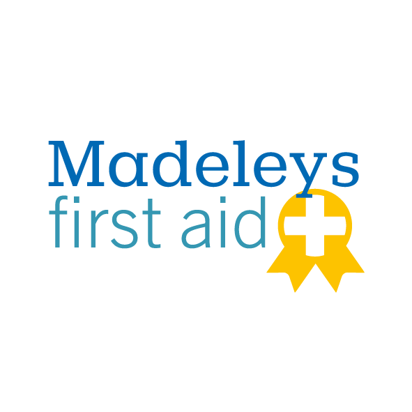 Madeleys First Aid Plus logo