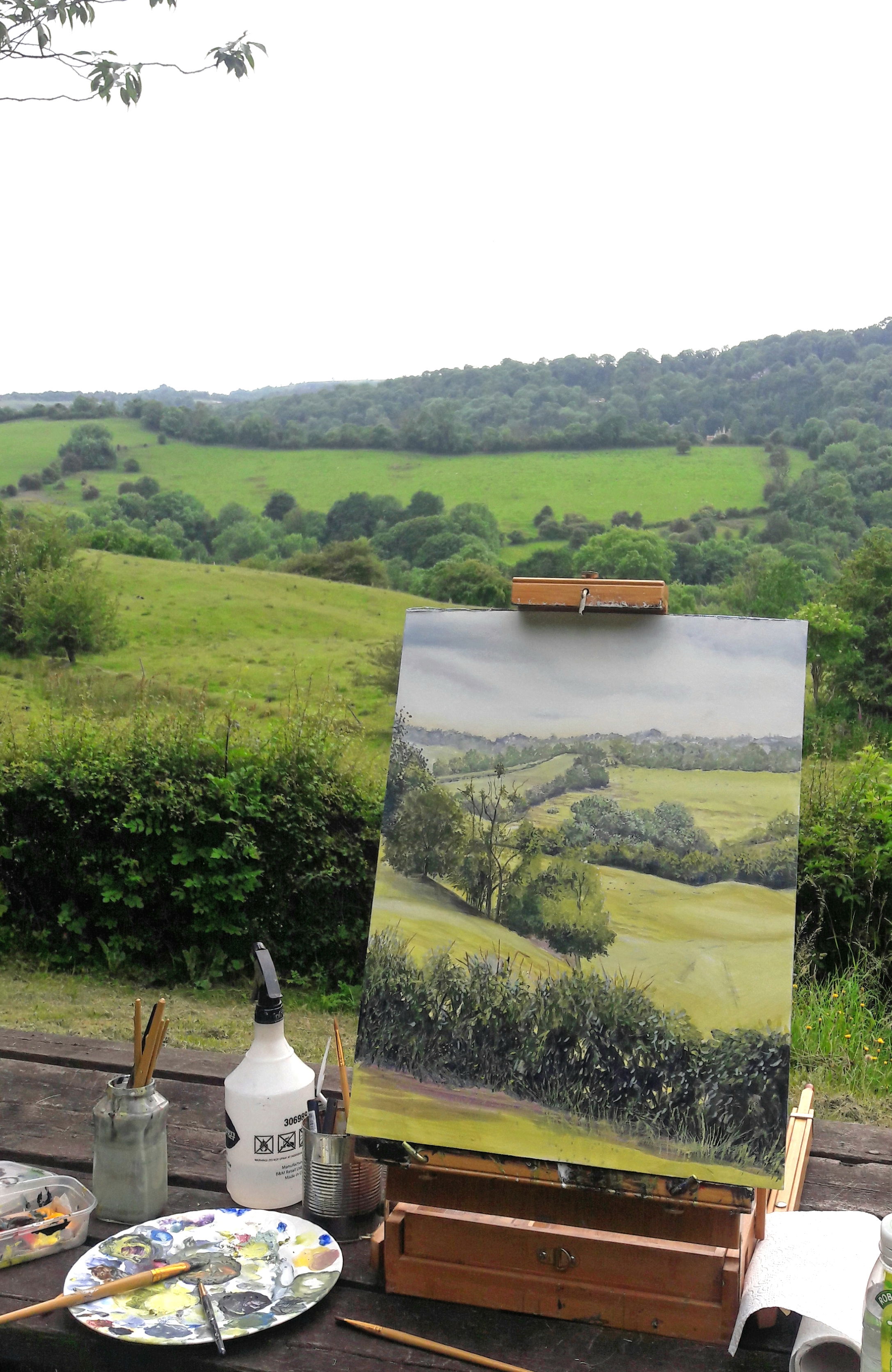 Wednesday Art Workshops in Acrylics, Soft Pastels, Whatstandwell, Derbyshire