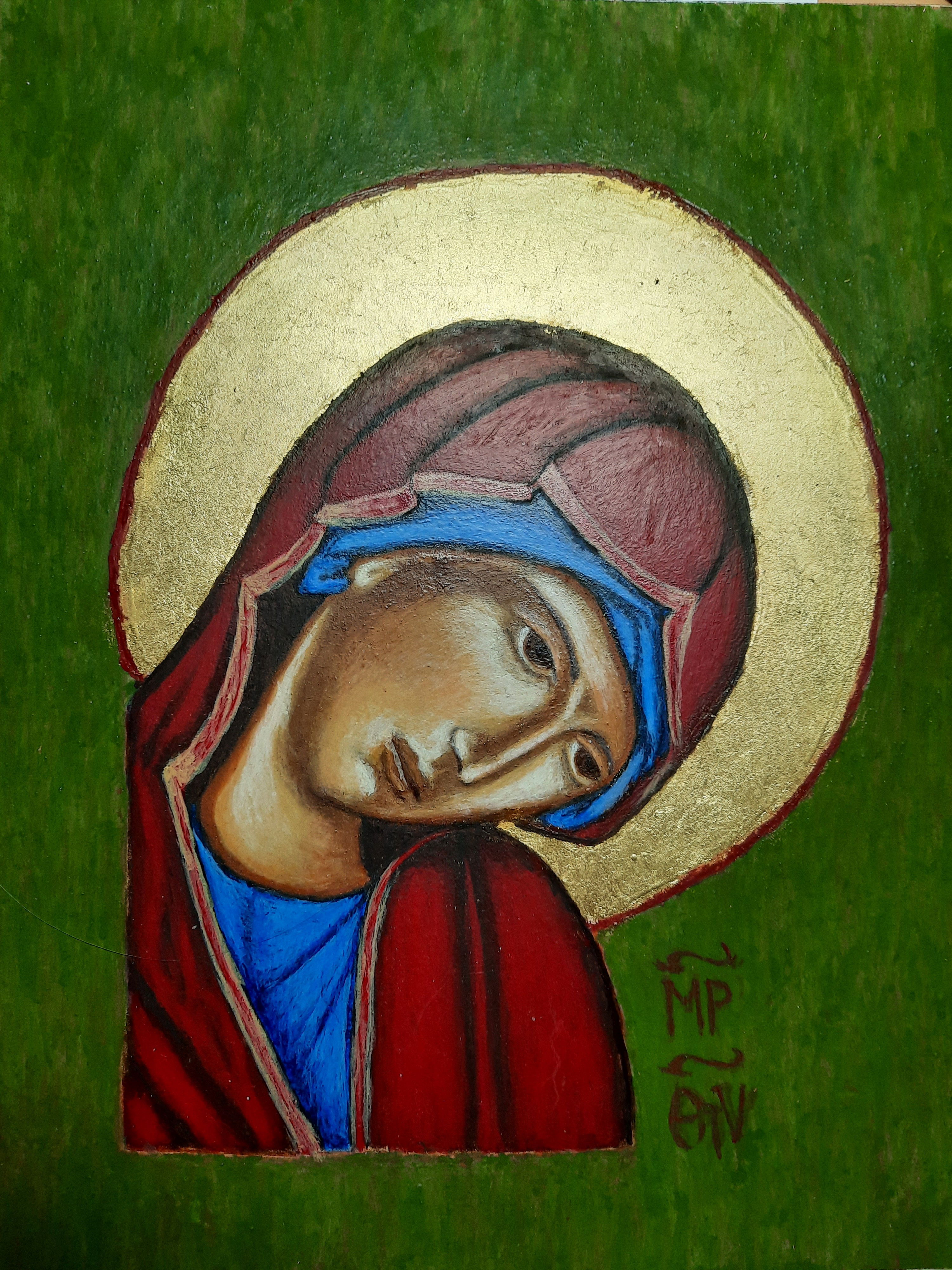 ONLINE. Icon Painting Course - Beginners. With live demonstrations.