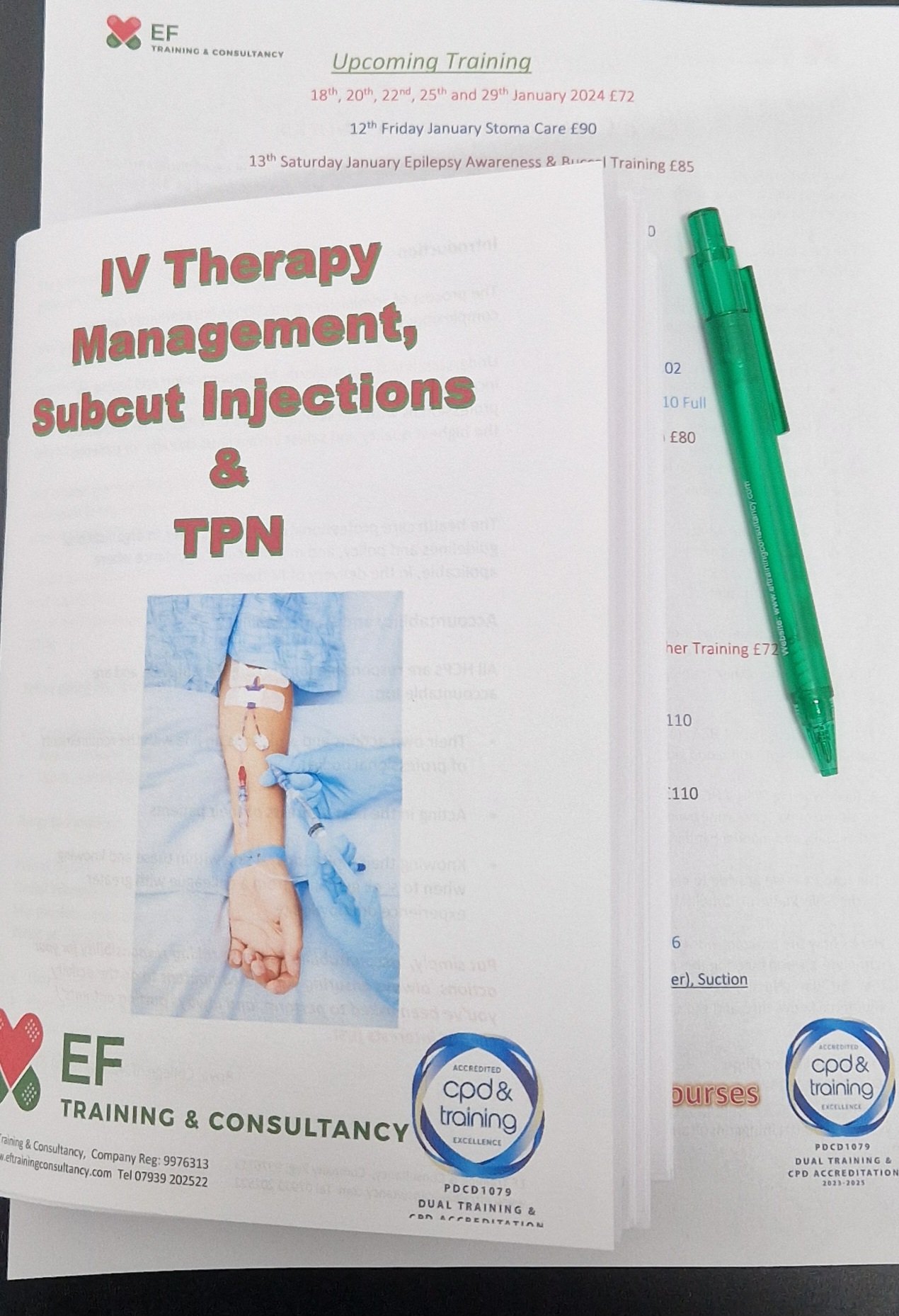 IV Management with TPN