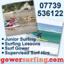 Gower Surfing School - Caswell Bay Beach logo