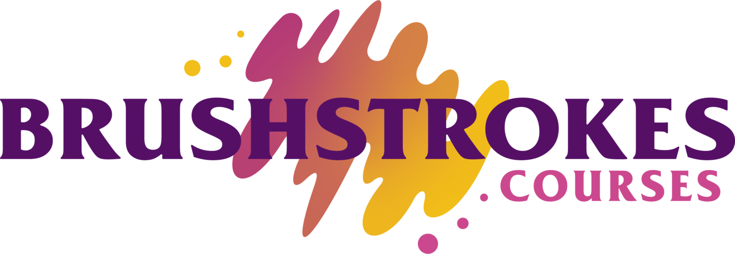Brushstrokes Courses logo