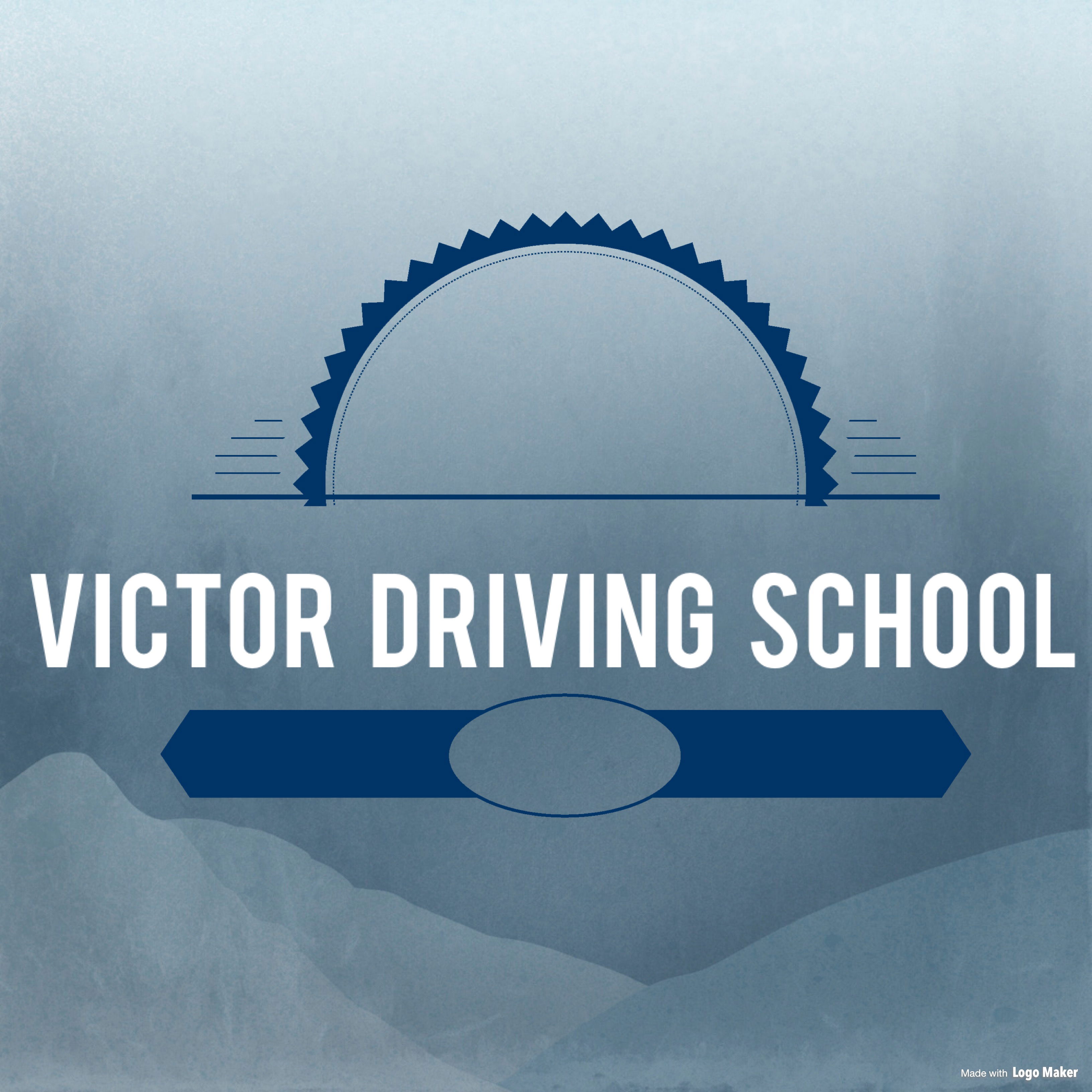 Victor Driving School logo