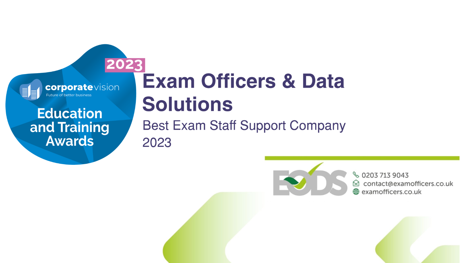 Exam Officers & Data Solutions