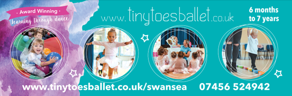 Tiny toes ballet Swansea & Neath Port Talbot kids balet dance classes