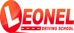 Leonel Driving School logo