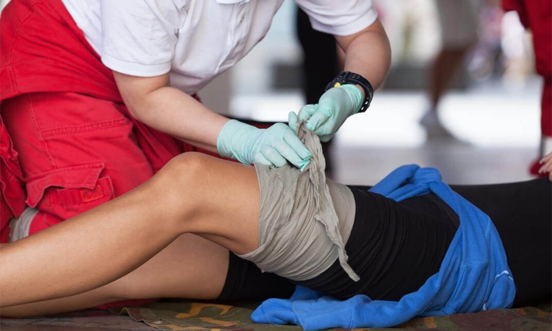 First Aid Treatment for Sports Injuries