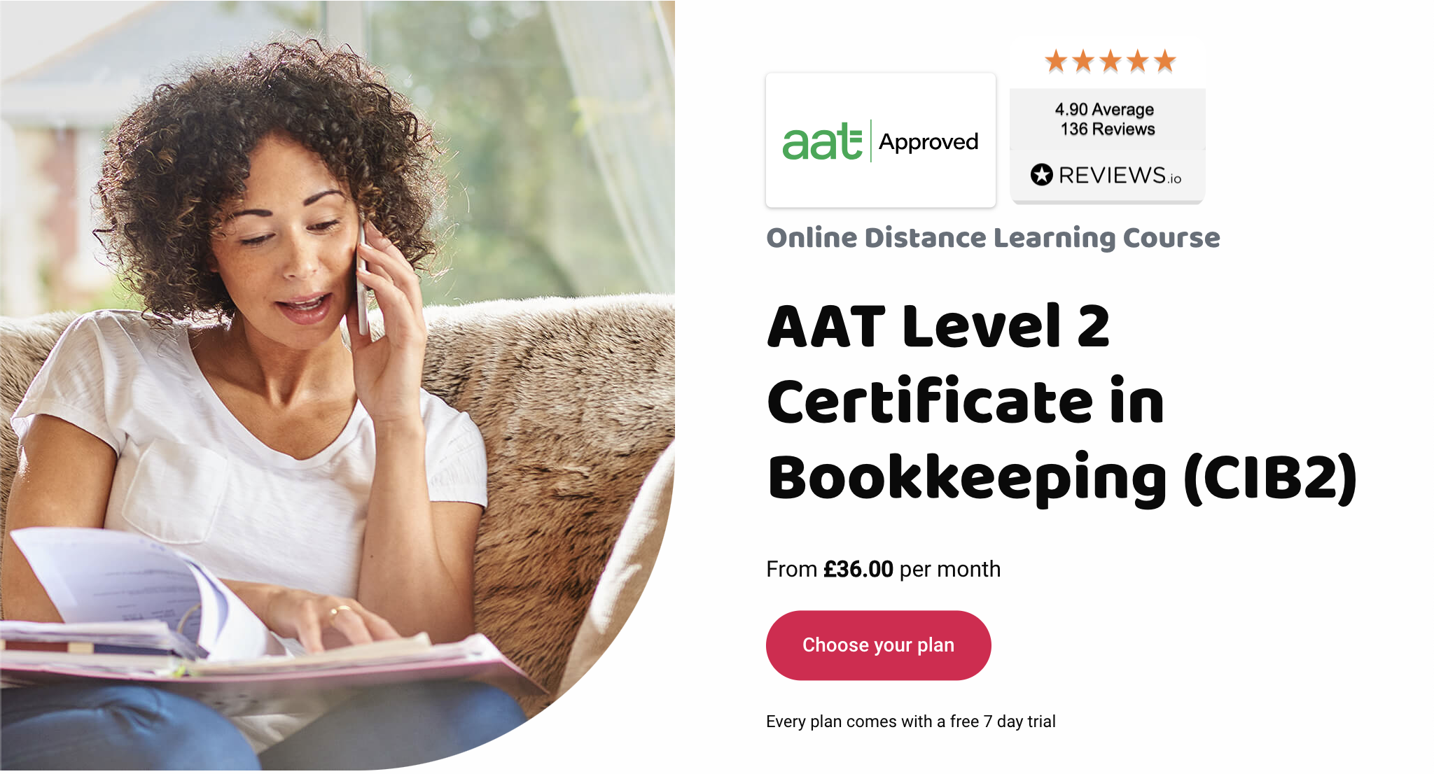 AAT Level 2 Certificate in Bookkeeping (CIB2)
