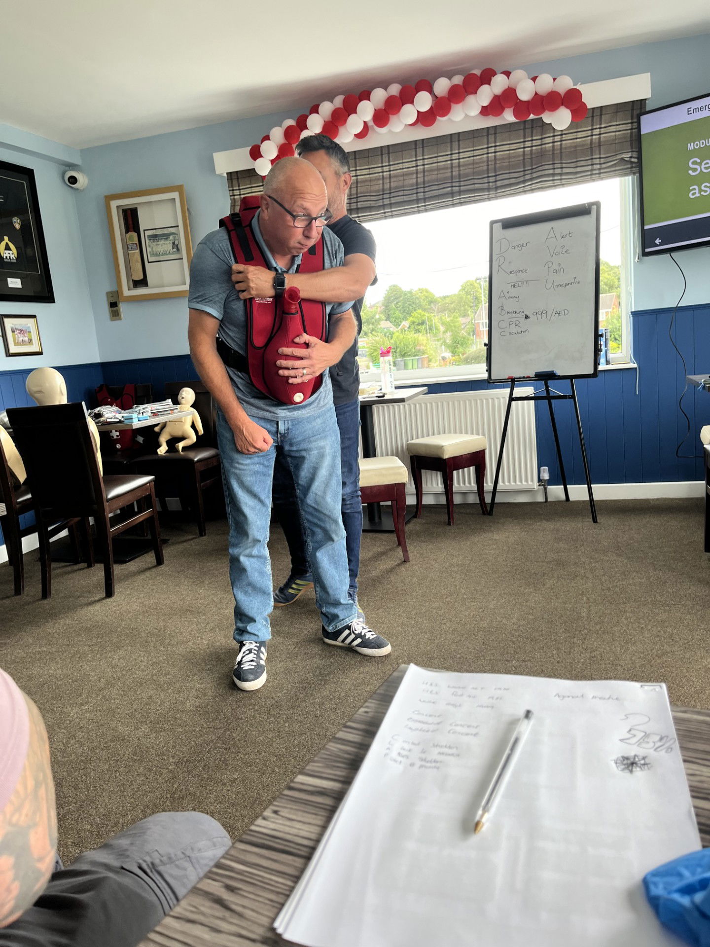 Emergency First Aid at Work Training