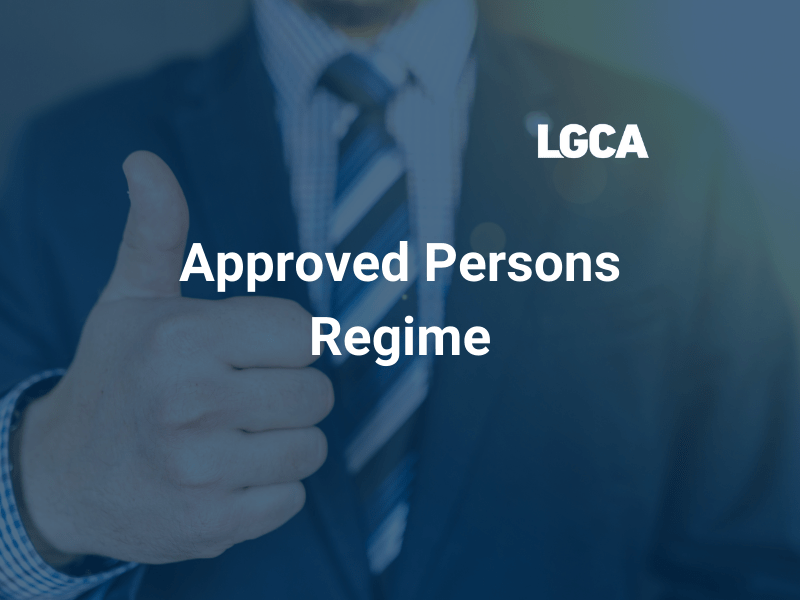 Approved Persons Regime