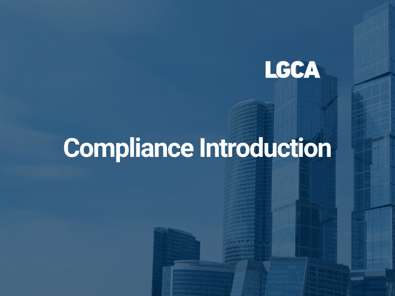 Compliance Introduction - 2023