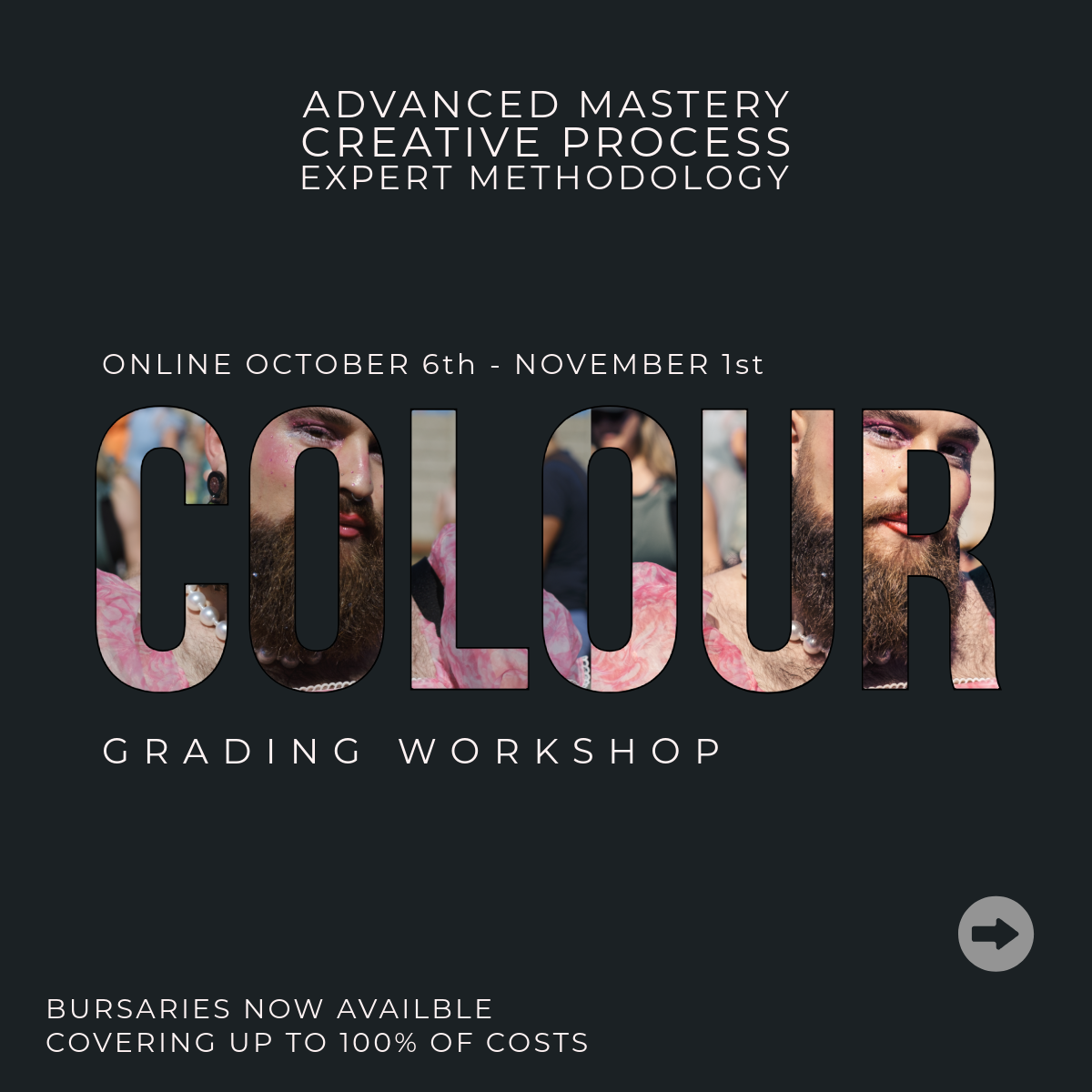 DEVELOP YOUR COLOUR GRADING STYLE - A FOUR-WEEK ADOBE LIGHTROOM MASTERCLASS