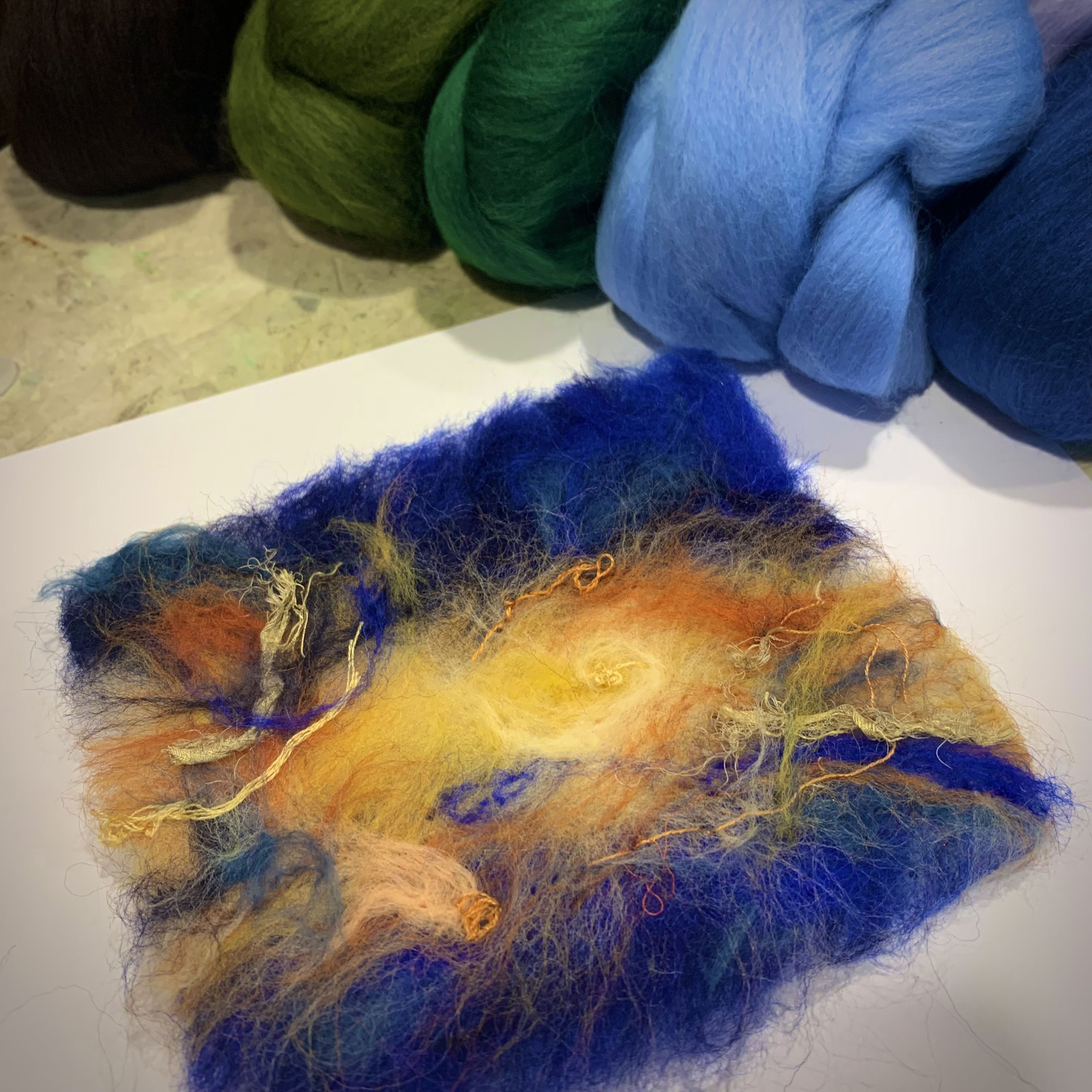 Felting Workshop - Beginner - Learn at Home in Your Own Time