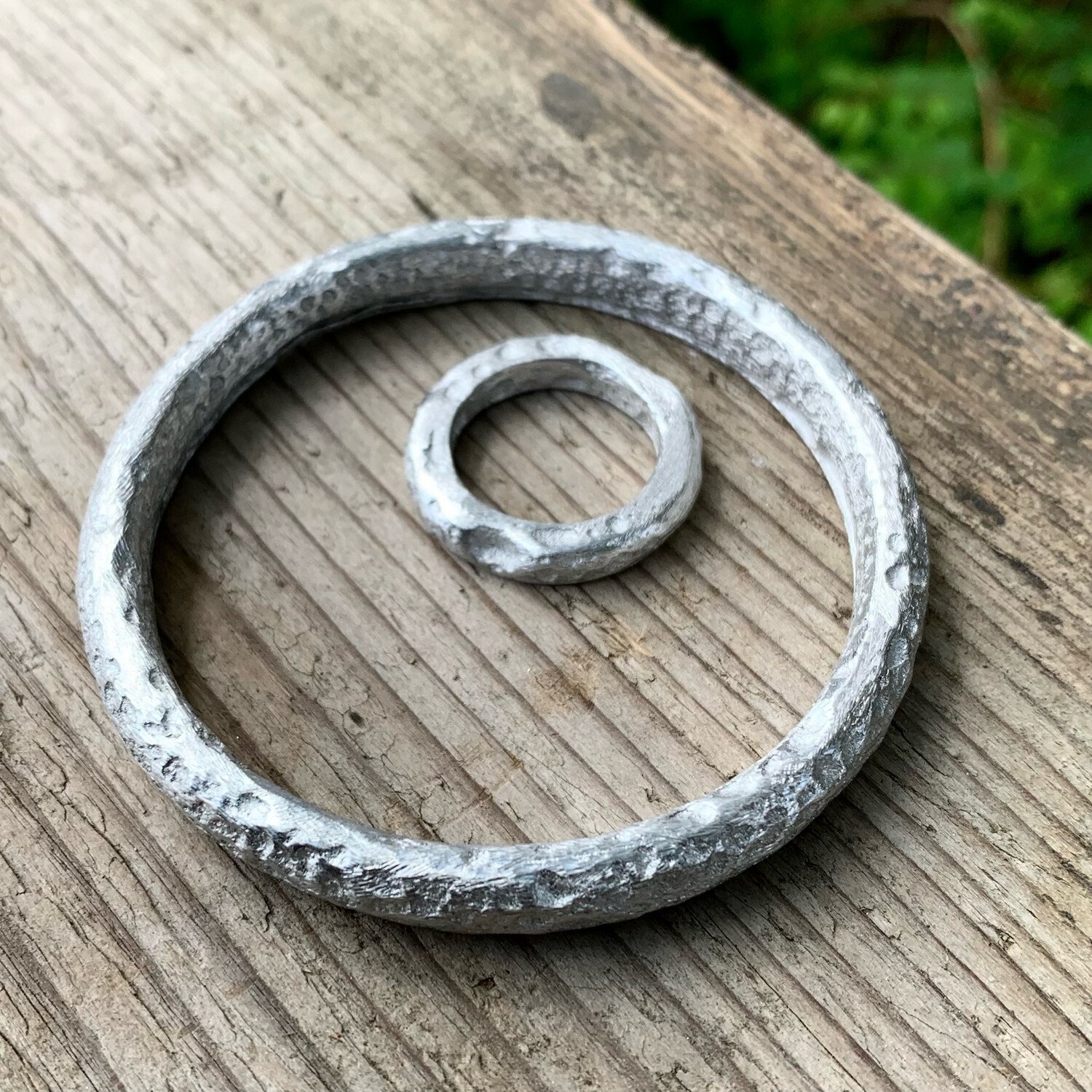 Make a Pewter Cast Bangle Workshop - One to One - 1 Day
