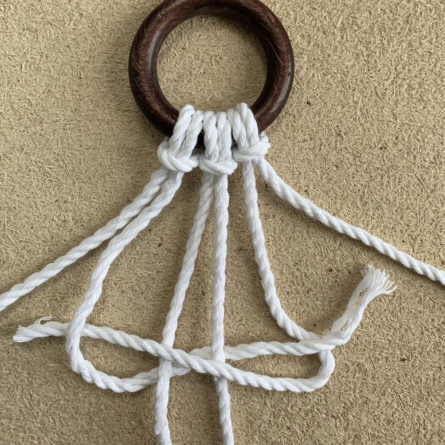 Beginner Macramé Workshop from Home - One to One - 3 Hours