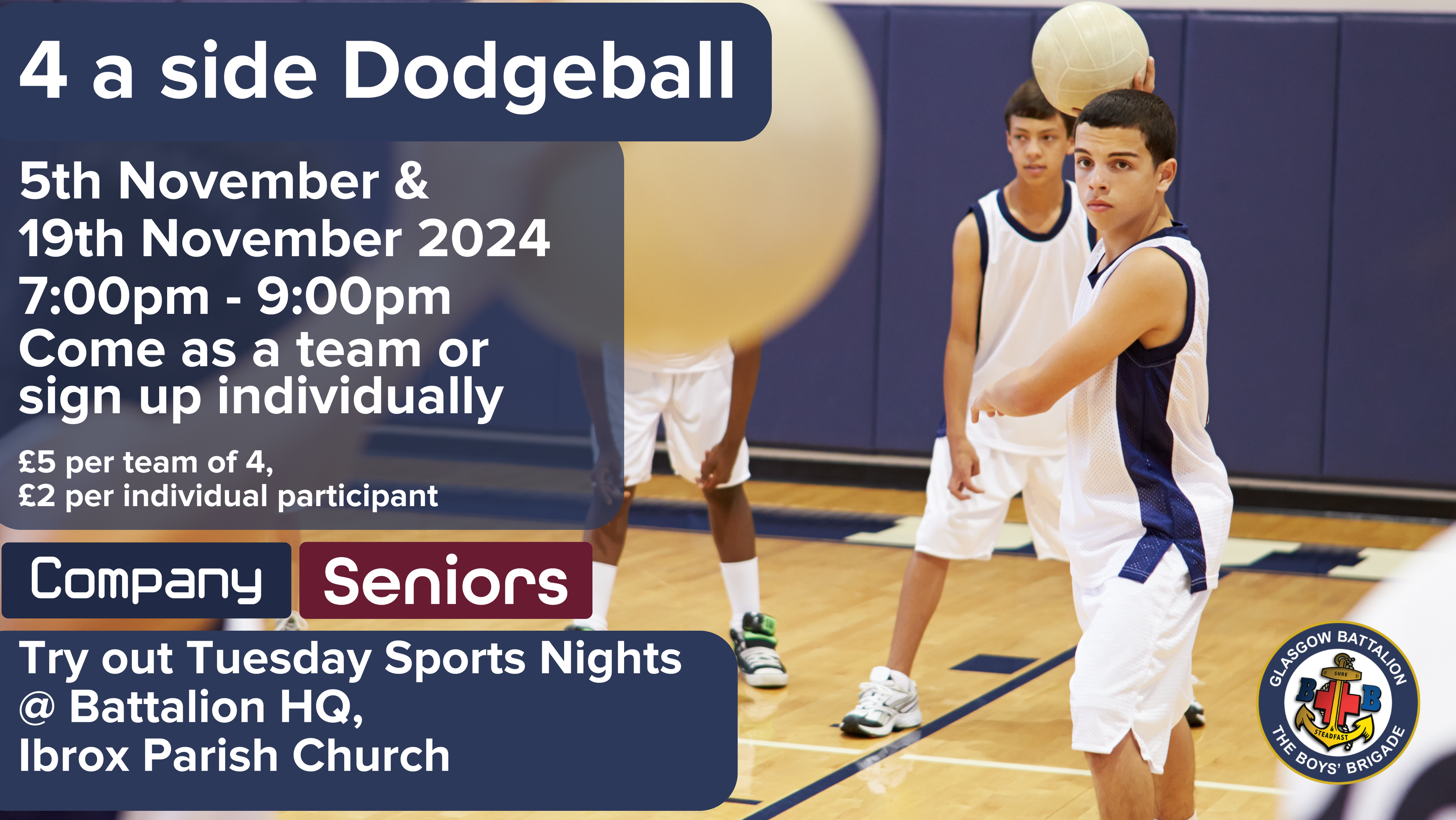 Try Out Tuesdays - Dodge Ball