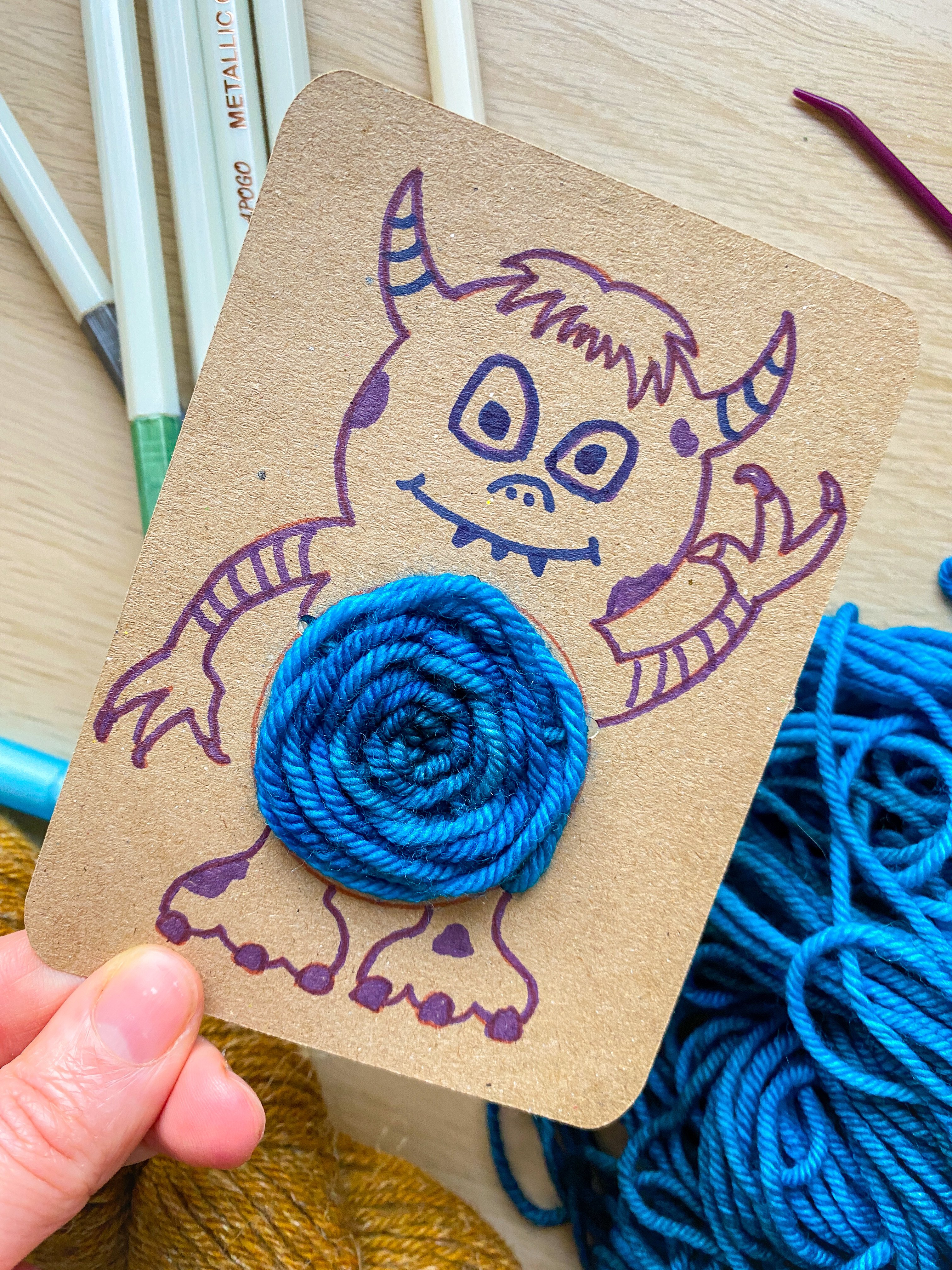 No More Worries Monsters - Children's Stitch & Make Workshop 