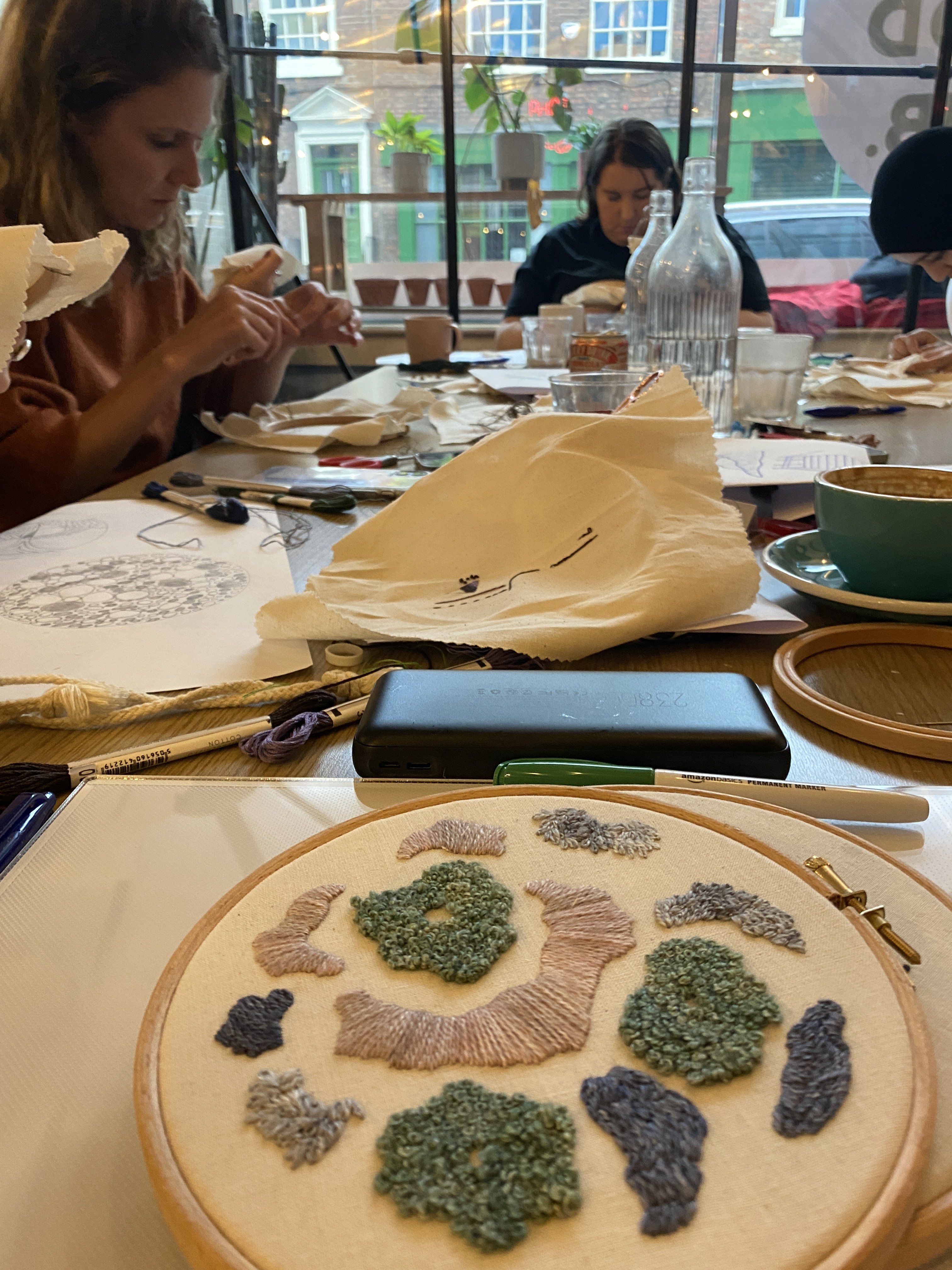 Mindful Embroidery Workshop - One Stitch at a time