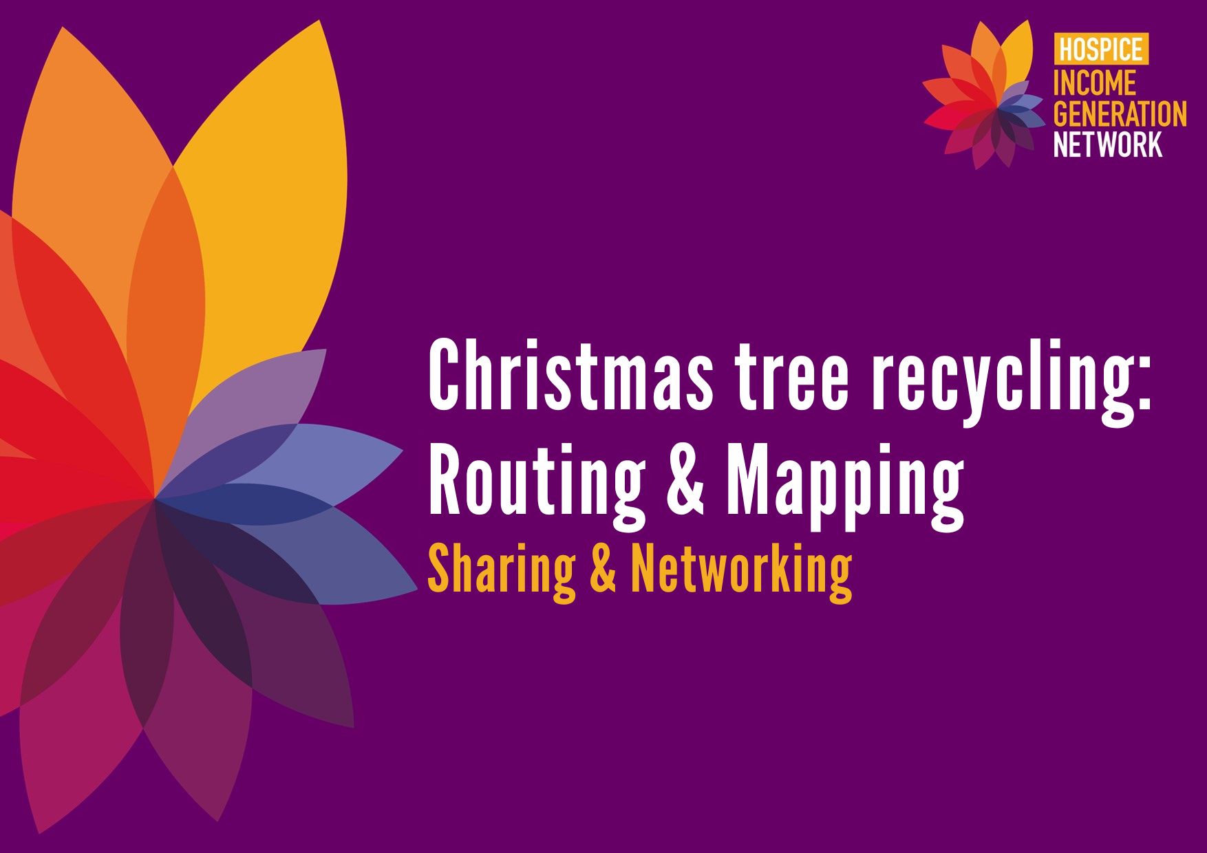 Wed 20 Feb 2024: Christmas tree recycling: Routing & Mapping