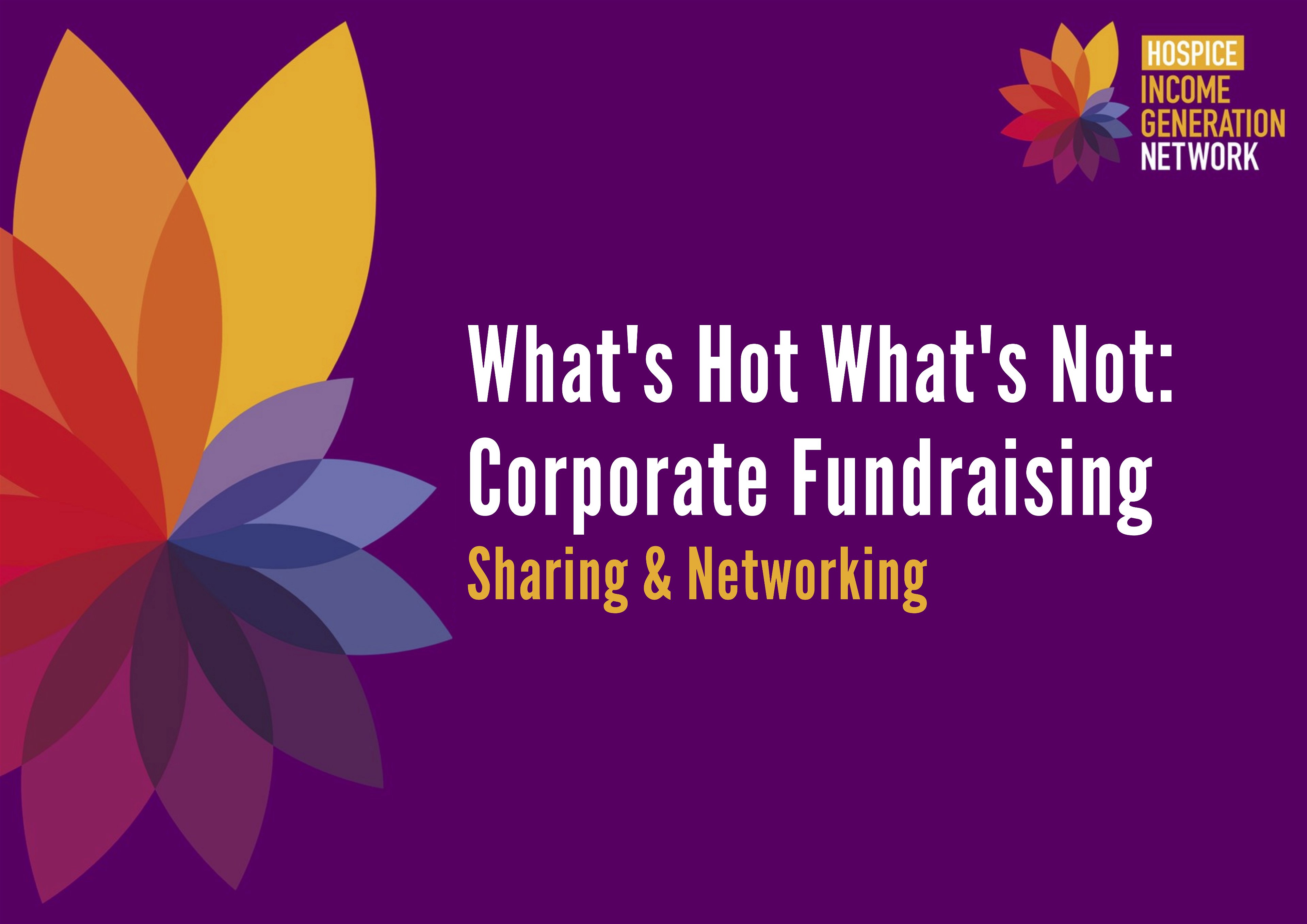 Thu 16 May 2024: Corporate Fundraising