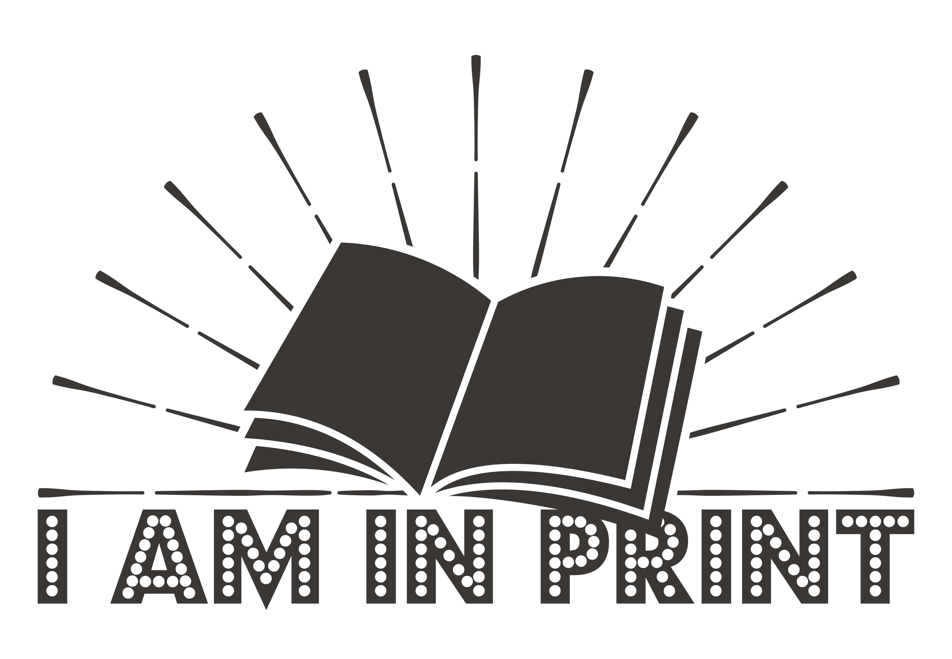 I AM in print logo