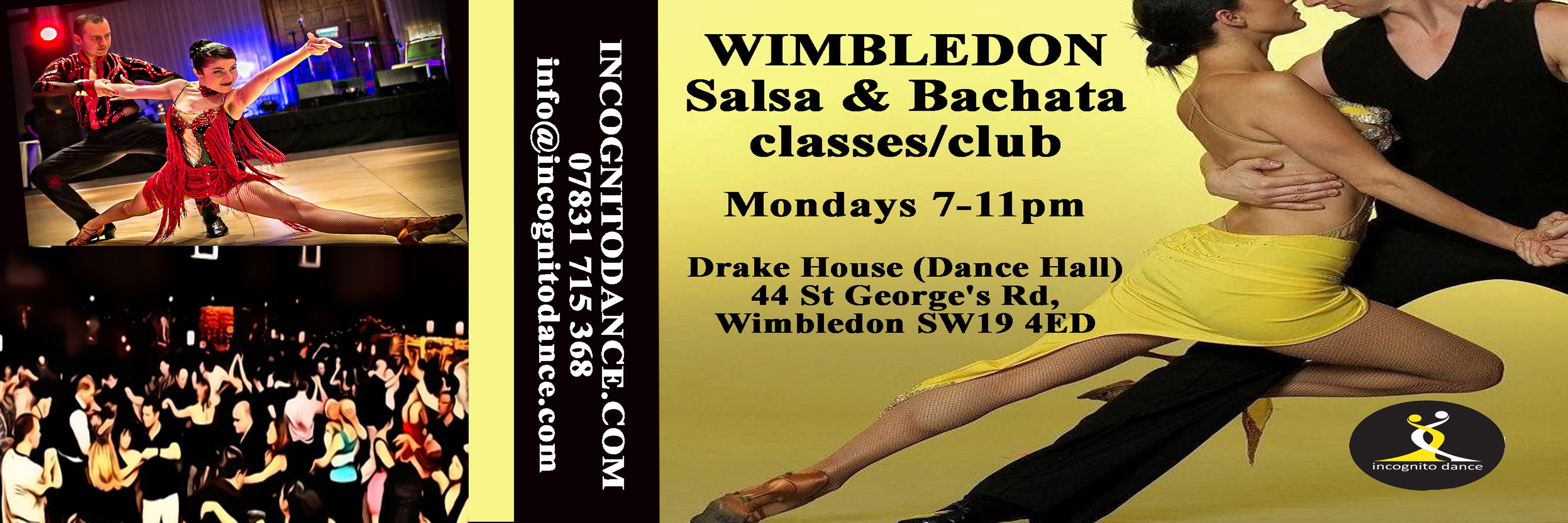 Salsa & Bachata Classes at The Wimbledon Club
