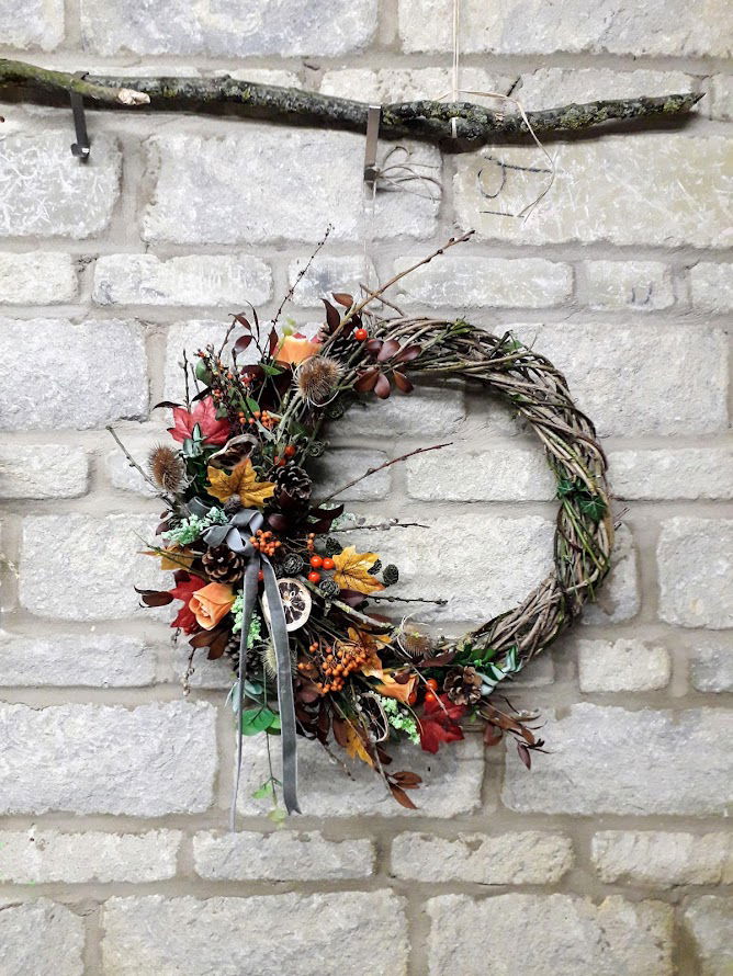 AUTUMN LUXURY WREATH WORKSHOP with Jenni Wren