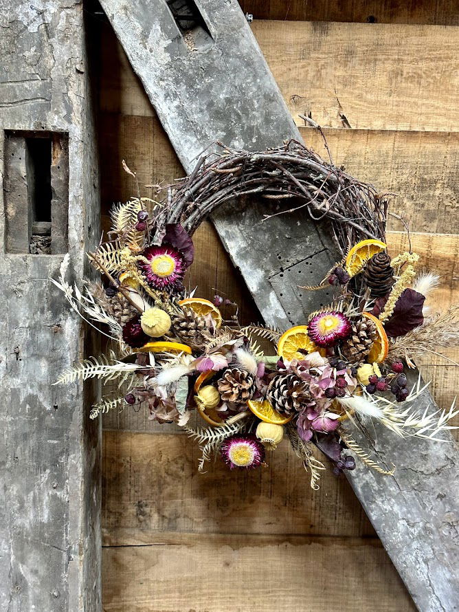 AUTUMN LUXURY WREATH WORKSHOP with Jenni Wren