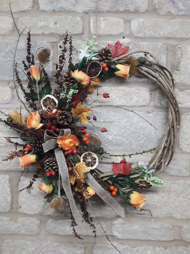 AUTUMN LUXURY WREATH WORKSHOP with Jenni Wren